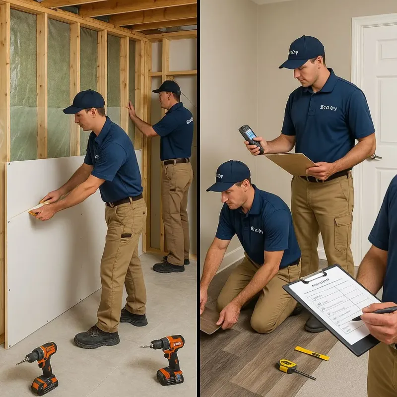 Repairs and Reconstruction process in Swepsonville, NC